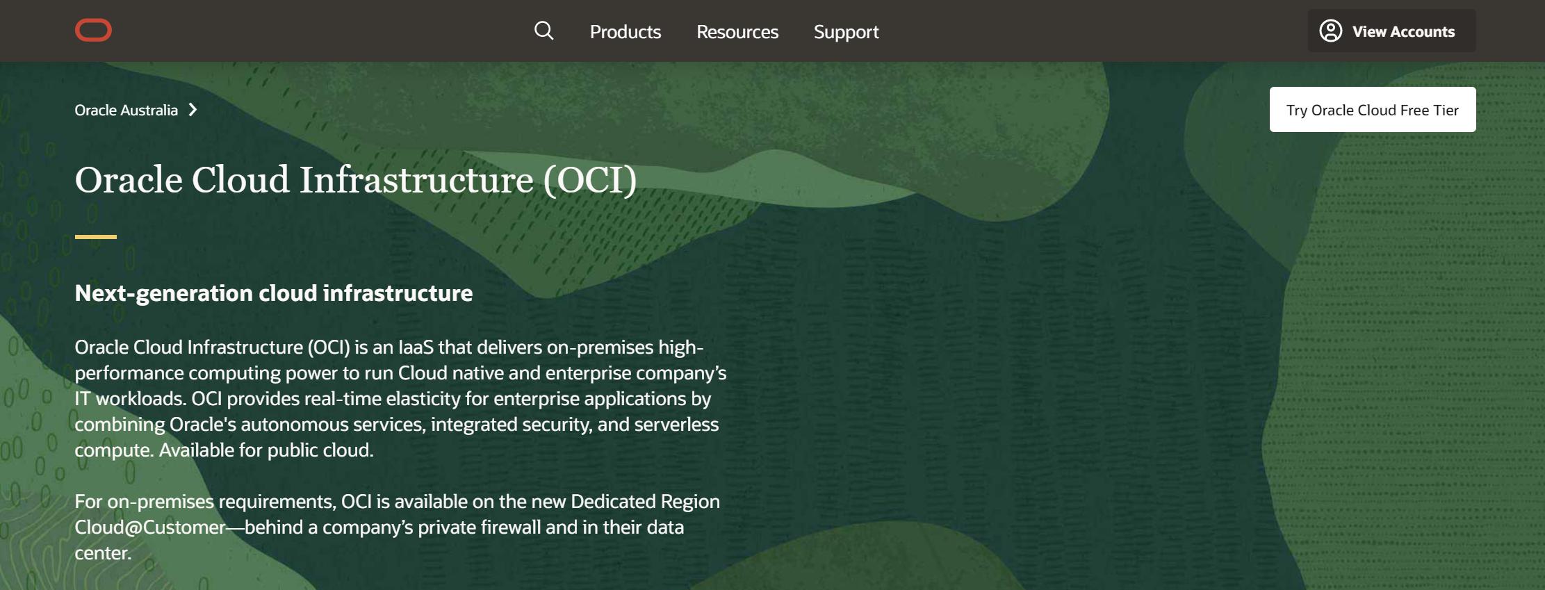 Oracle-Cloud-Infrastructure